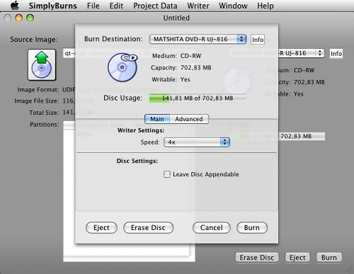 disc burning software for mac